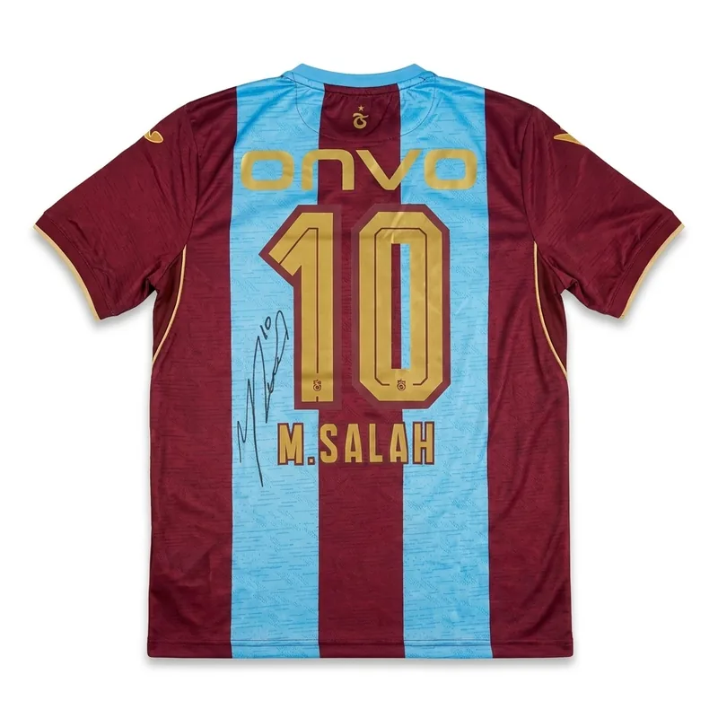 MUHAMMED SALAH İMZALI TRABZONSPOR FORMASI · Sertifikalı Orijinal Üründür