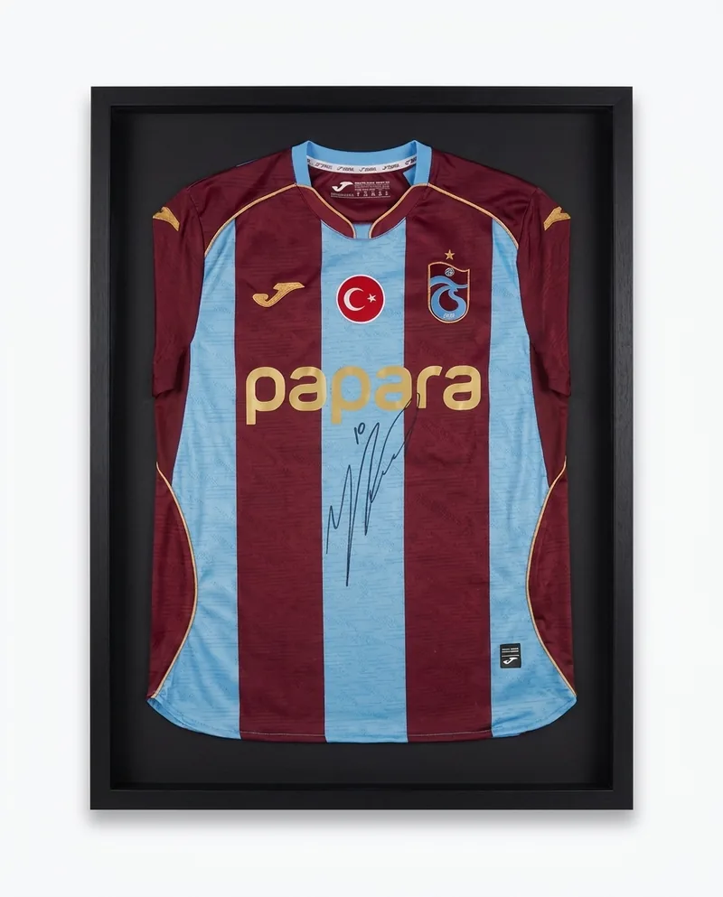 MUHAMMED SALAH İMZALI TRABZONSPOR FORMASI · Sertifikalı Orijinal Üründür
