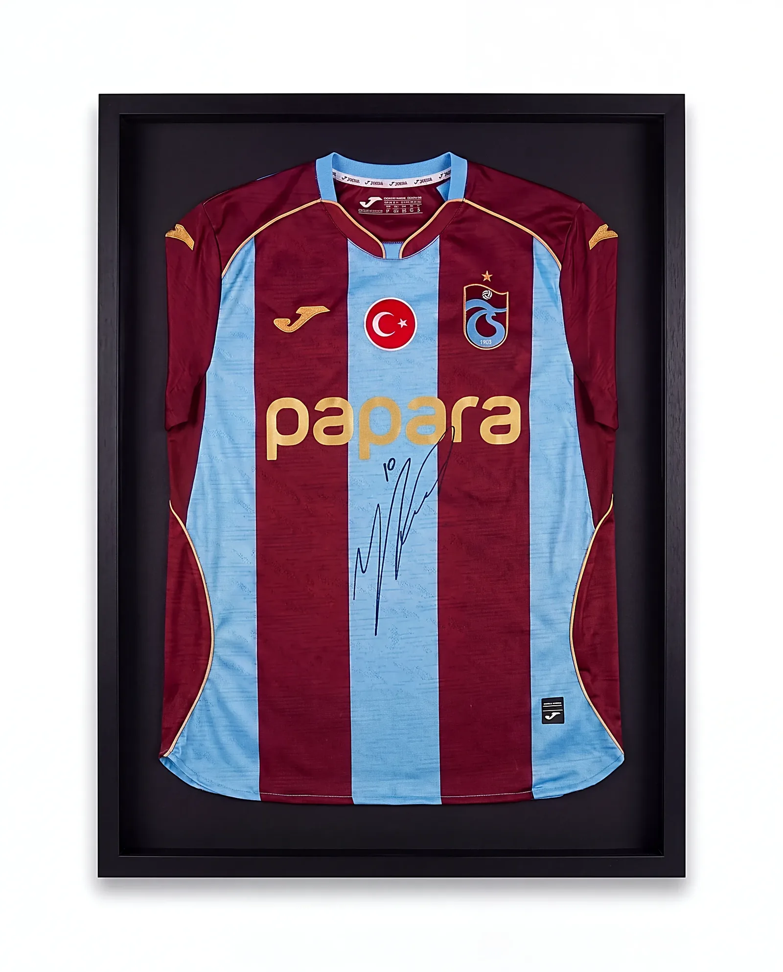 MUHAMMED SALAH İMZALI TRABZONSPOR FORMASI · Sertifikalı Orijinal Üründür