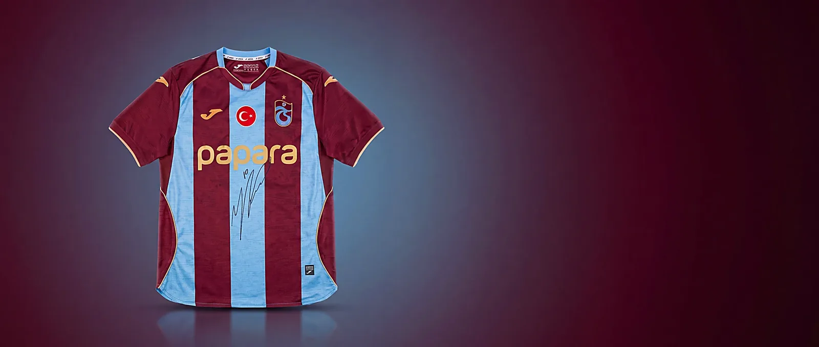 MUHAMMED SALAH İMZALI TRABZONSPOR FORMASI · Sertifikalı Orijinal Üründür